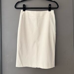 NEW Nine West Cream Beige Tailored Pencil Dress Skirt – Size 0 Matching Jacket